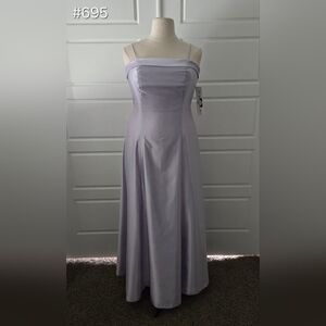 Simple Lavender Purple A-line Formal Dress
